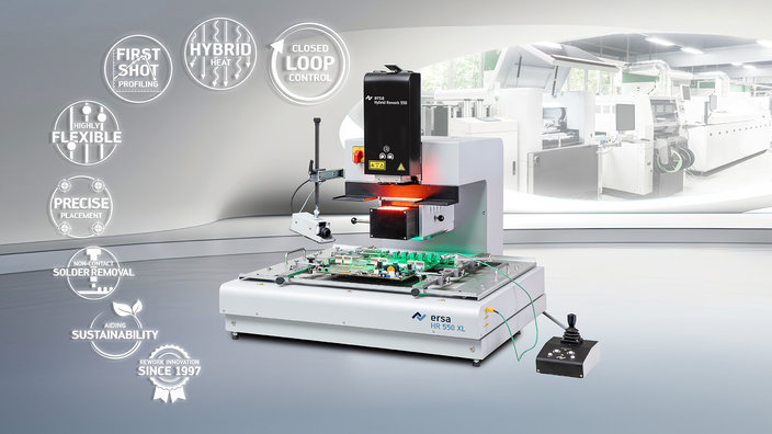 HR 550 XL: Baugruppen-Reparatur smart gedacht