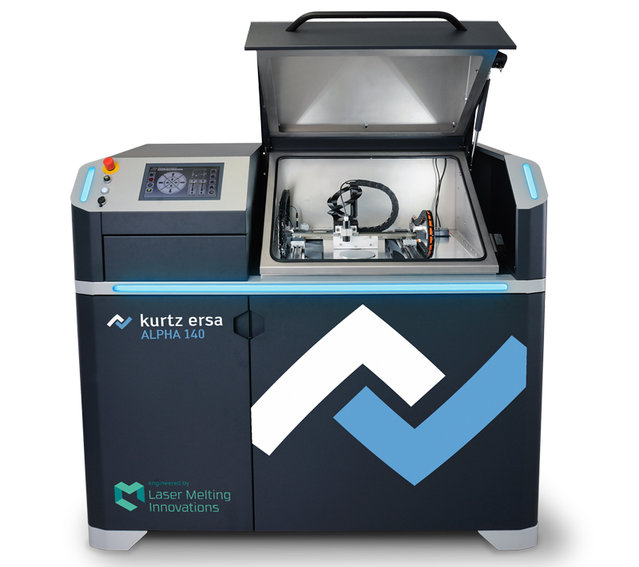Neues Produkt im Portfolio: Mit dem Alpha 140 der LMI steigt Kurtz Ersa in den metallischen 3D-Laserdruck ein