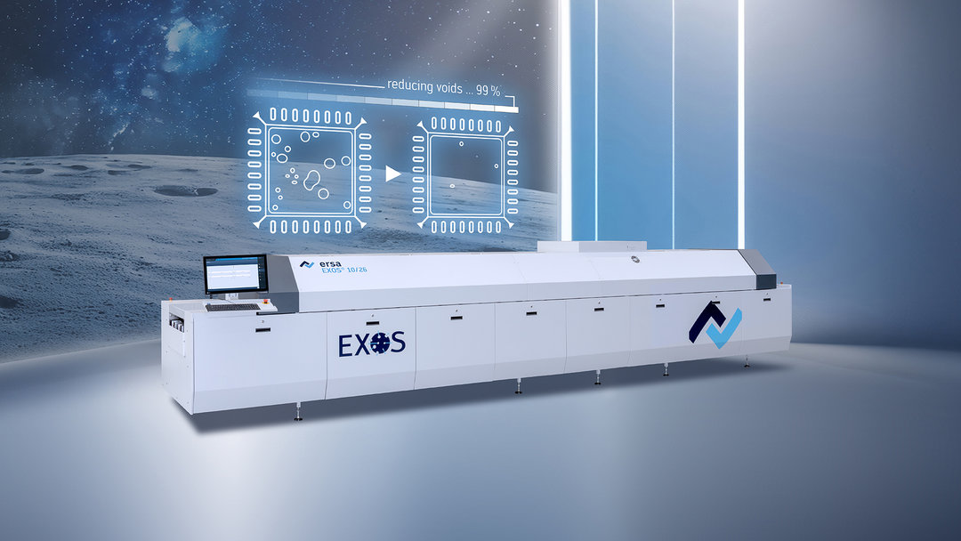 Ersa EXOS 10/26 - voidfreies Reflowlöten mit Konvektion und Vakuum