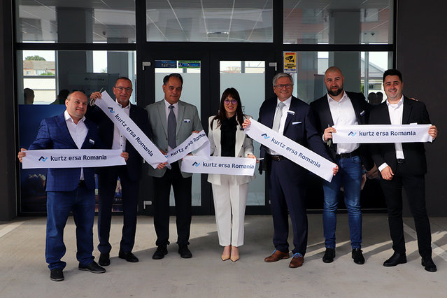 Eröffnung von Kurtz Ersa Romania am 17. Juni 2025 in Timisoara Eröffnung von Kurtz Ersa Romania am 17. Juni 2025 in Timisoara