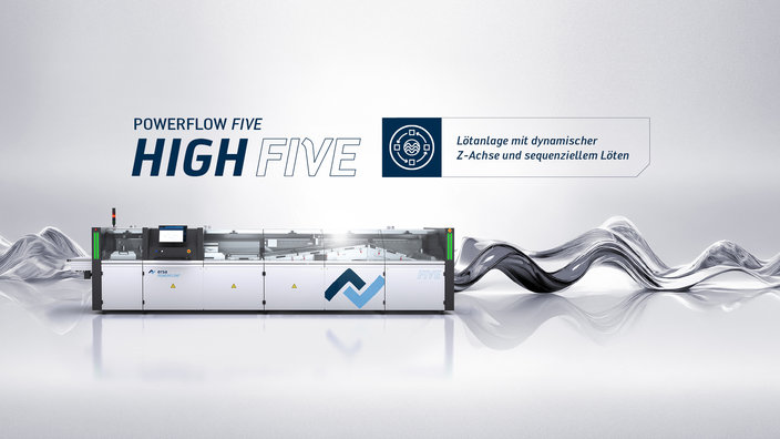 Ersa POWERFLOW FIVE - sequenzielles Löten mit dynamischer z-Achse Ersa POWERFLOW FIVE - sequenzielles Löten mit dynamischer z-Achse