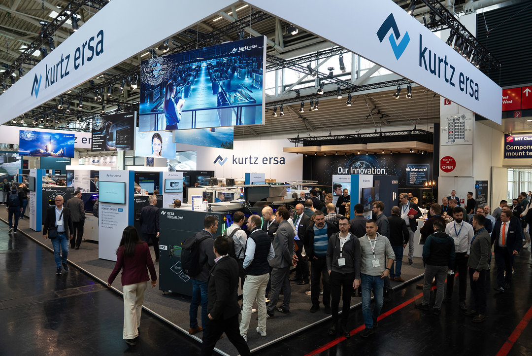 Perfekt inszeniert: Messestand-Motto „Our Innovation, Your Solution.“ Perfekt inszeniert: Messestand-Motto „Our Innovation, Your Solution.“