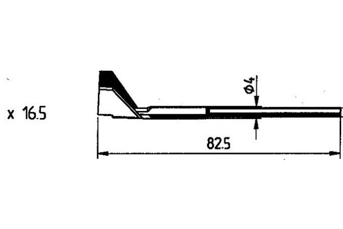 0422RD1 (abgekündigt) - Ersa Lötspitzen