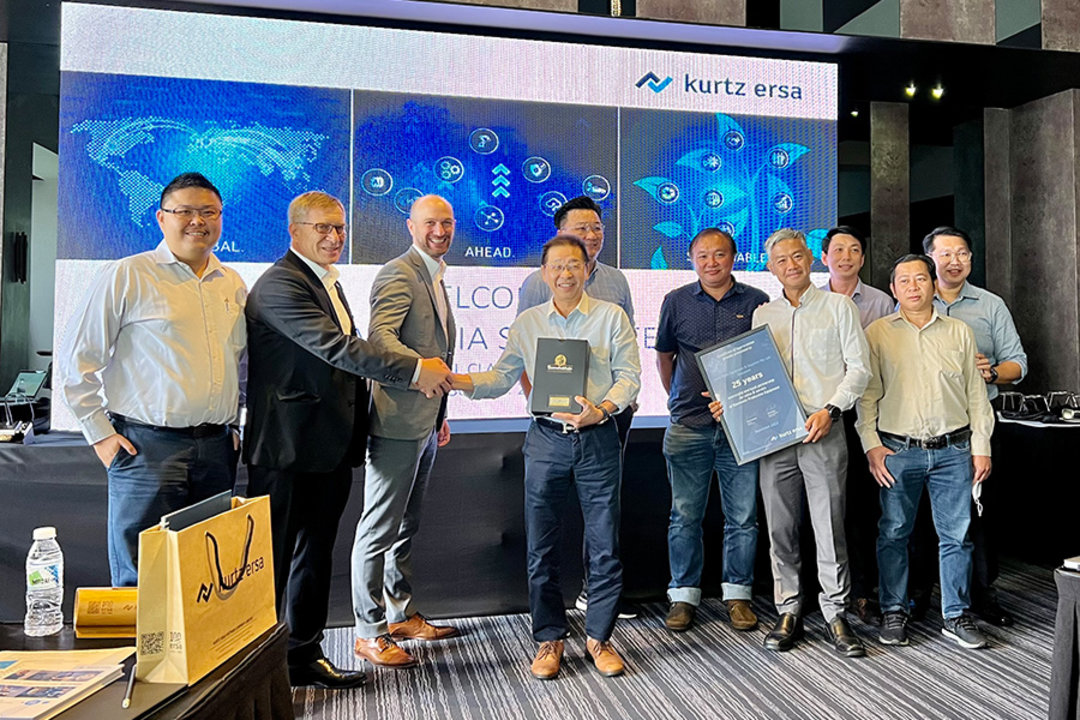 Kurtz Ersa Asia: 25 Jahre Partnerschaft mit Long Shine Kurtz Ersa Asia Ltd.: 25 Jahre Partnerschaft mit Long Shine