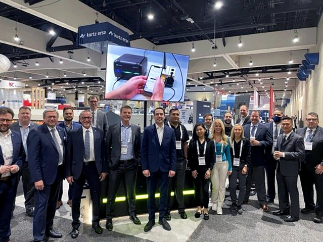 Gemeinsam stark: das Messe-Team von Kurtz Ersa, Inc. und der Ersa GmbH auf der APEX 2023