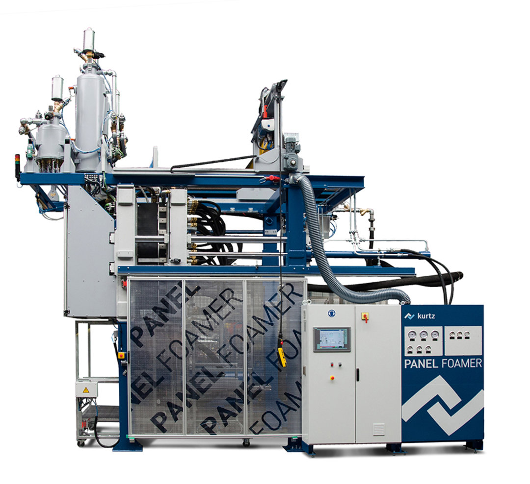 Wirtschaftliche Produktion mit dem Kurtz PANEL FOAMER: preiswerte Produktion hochwertiger Dämmplatten als Formteile